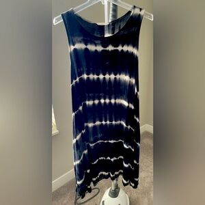 Plus size boutique black and white dress - 2X